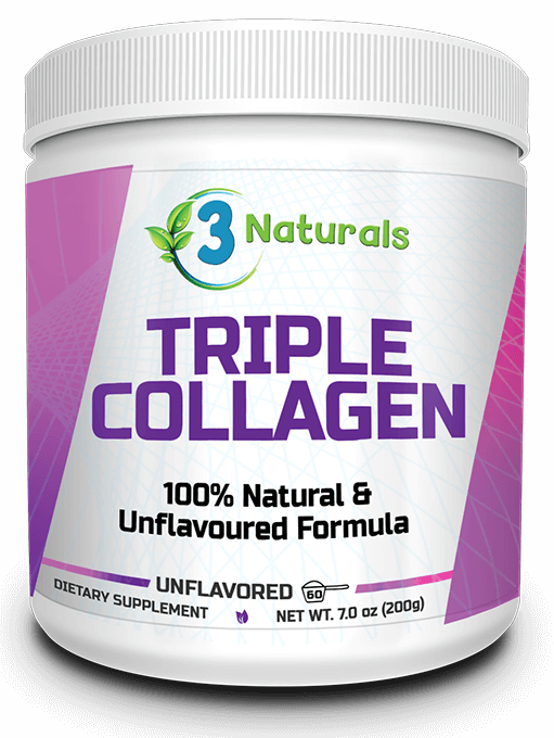 Triple Collagen Supplement – Natural Support for Skin, Joints, and Hair